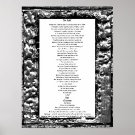 De strijd en signalen van moed poster