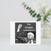 De strijd gaat door briefkaart (Staand voorkant)
