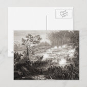 De strijd in Pittsburg Briefkaart (Voorkant / Achterkant)