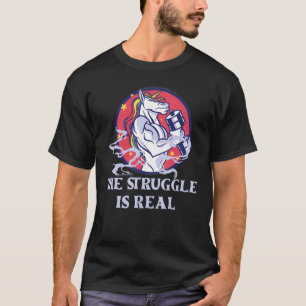 De strijd is echt een onkruidvat voor de mythe Bod T-shirt
