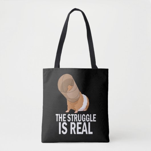 De strijd is echt een schitterende Guinee-kok. Tote Bag (Voorkant)