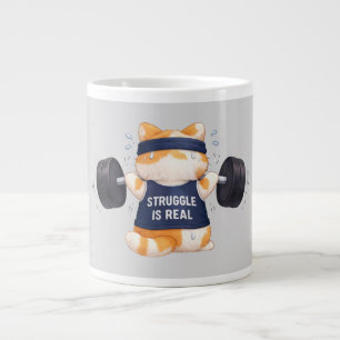 De strijd is echt grote koffiekop