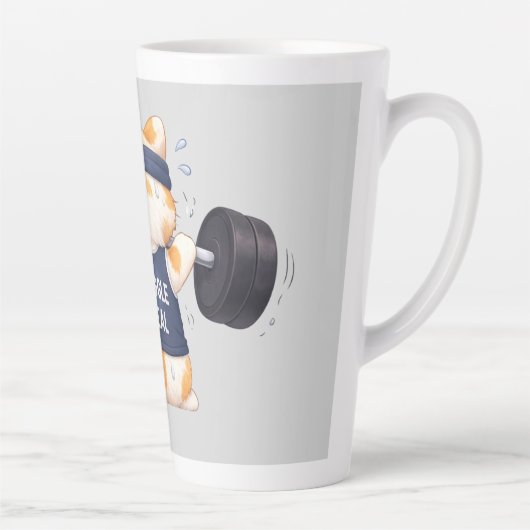 De strijd is echt latte mok (Rechts)