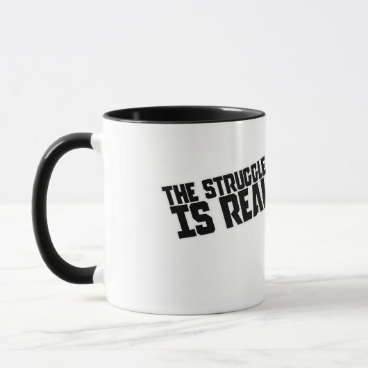 De strijd is ECHT Mok (Links)