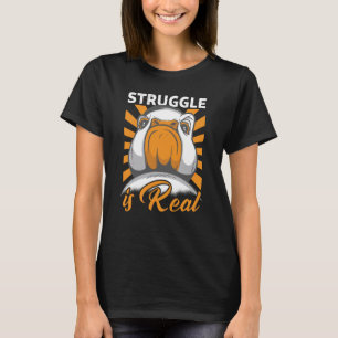 De strijd is echt watervogel. t-shirt
