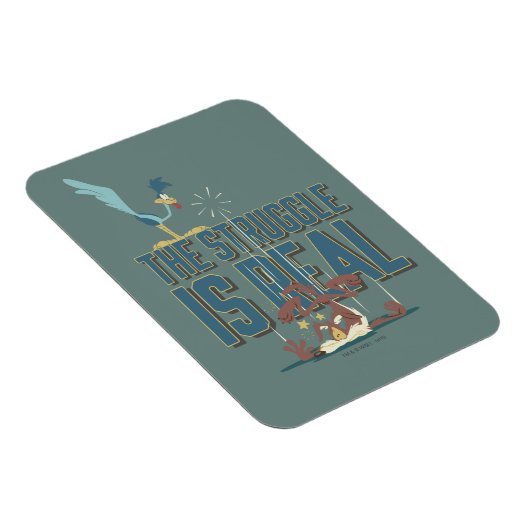 De strijd is een echte ROAD RUNNER™ & Wile E. Coyo Magneet (Rechterzijde)