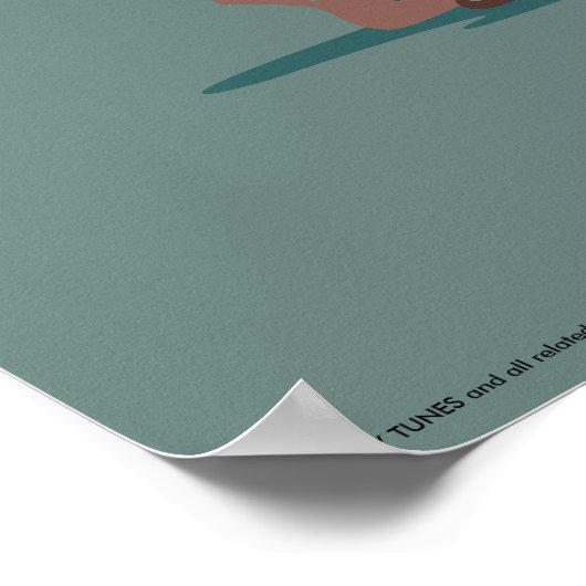 De strijd is een echte ROAD RUNNER™ & Wile E. Coyo Poster (Hoek)