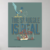 De strijd is een echte ROAD RUNNER™ & Wile E. Coyo Poster (Voorkant)