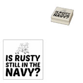 DE STRIJD IS NOG STEEDS IN DE NAVY RUBBERSTEMPEL (Gestempeld)