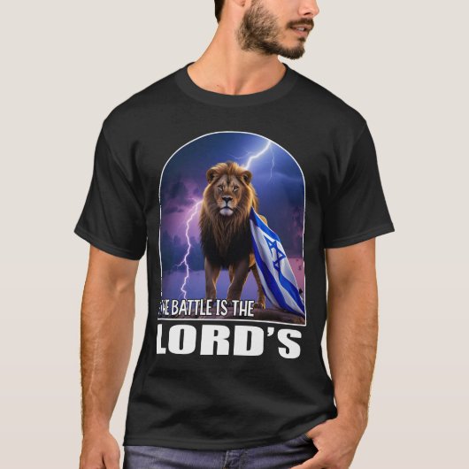 De strijd is van de Heer T-shirt (Voorkant)