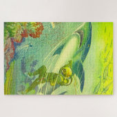 "De strijd" Legpuzzel (Horizontaal)