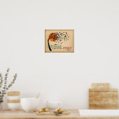 De strijd maakt deel uit van uw verhaal: herstelpr poster (Keuken)
