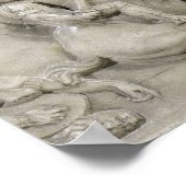 De strijd om Agnadello Poster (Hoek)