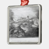 De strijd om Chapultepec Metalen Ornament (Links)