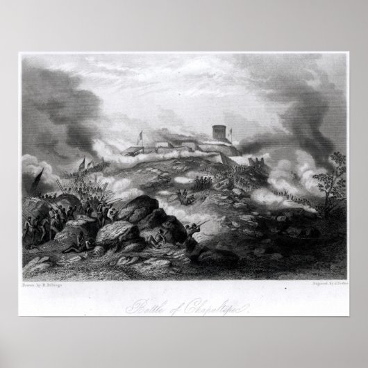 De strijd om Chapultepec Poster (Voorkant)