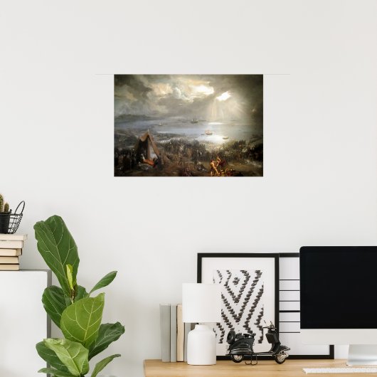 De strijd om Clontarf Poster (Thuiskantoor)