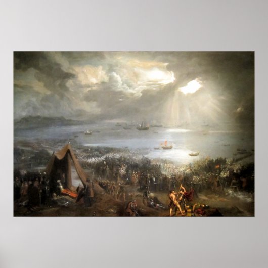 De strijd om Clontarf Poster (Voorkant)