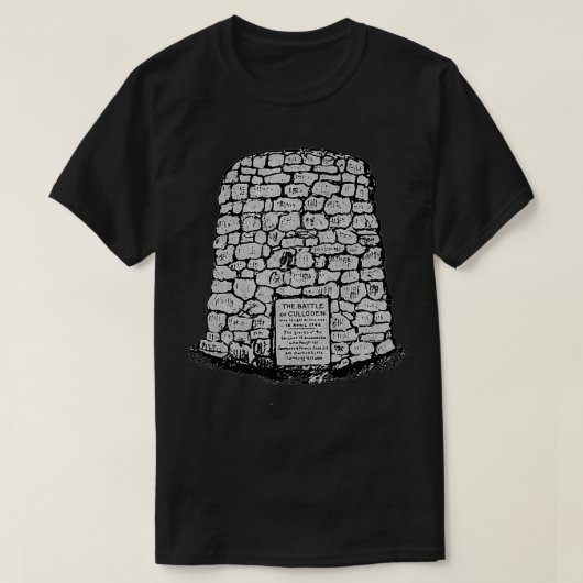 De strijd om Culloden Caïro T-shirt (Design voorkant)