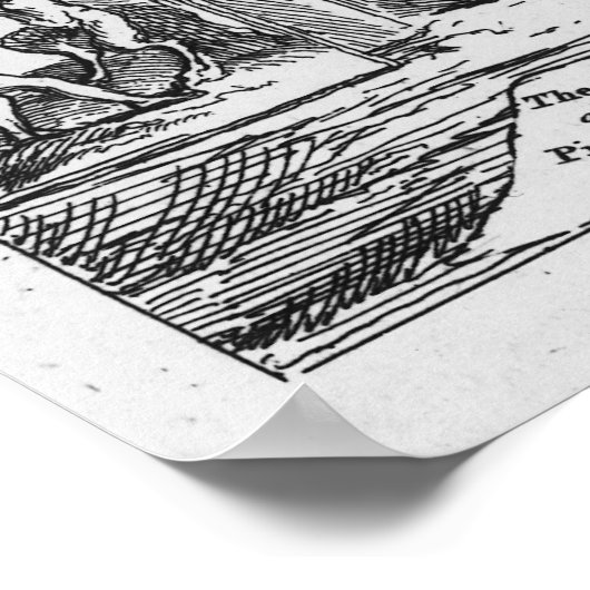 De strijd om de Afbeeldingen, 1745 Poster (Hoek)