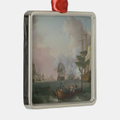De strijd om de Nijl Metalen Ornament (Rechts)