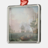 De strijd om de Nijl Metalen Ornament (Links)