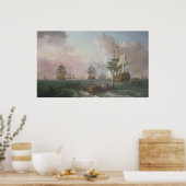 De strijd om de Nijl Poster (Keuken)