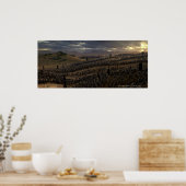 De strijd om de Pelennor Fields Poster (Keuken)