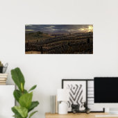 De strijd om de Pelennor Fields Poster (Thuiskantoor)