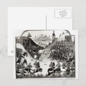 De strijd om Formigny Briefkaart (Voorkant / Achterkant)