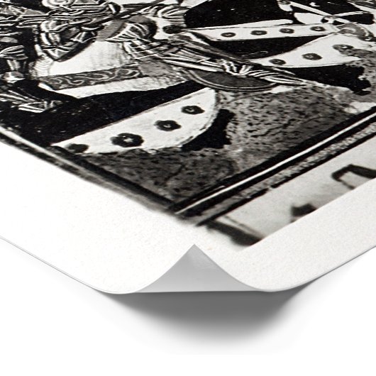 De strijd om Formigny Poster (Hoek)