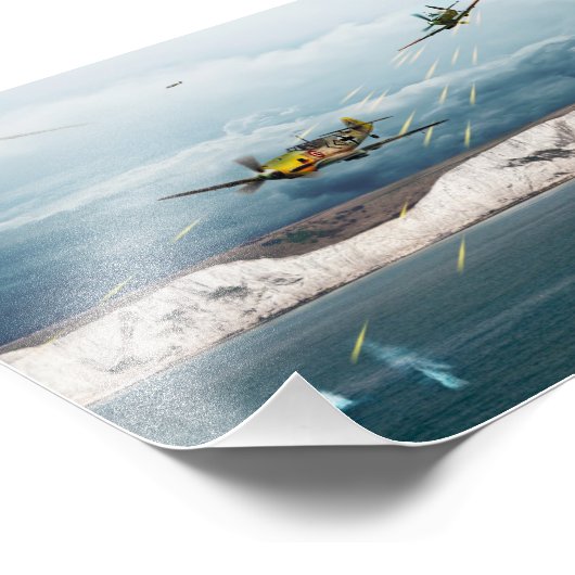 De strijd om Groot-Brittannië Foto Afdruk (Hoek)