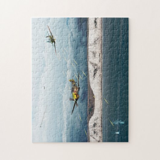 De strijd om Groot-Brittannië Legpuzzel (Verticaal)