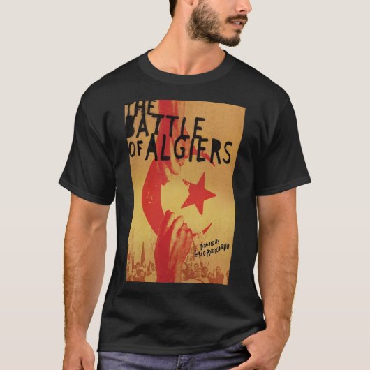 De strijd om het Poster van Algiers T-shirt (Voorkant)
