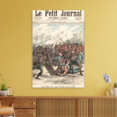 De strijd om Manipur Canvas Afdruk (Insitu (Woonkamer))