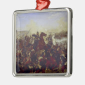 De strijd om Mars de la Tour Metalen Ornament (Links)