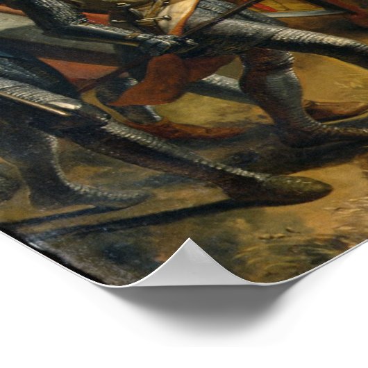 De strijd om Montgisard Poster (Hoek)