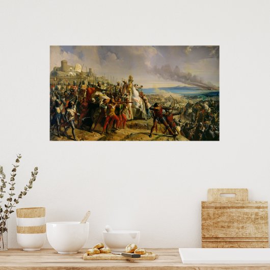 De strijd om Montgisard Poster (Keuken)