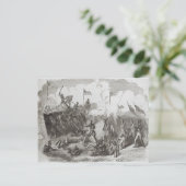 De strijd om New Orleans Briefkaart (Staand voorkant)