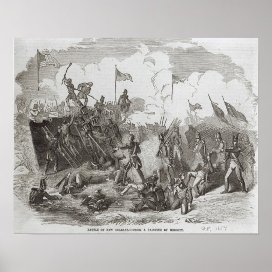 De strijd om New Orleans Poster (Voorkant)
