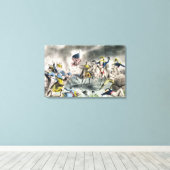 De strijd om New Orleans, pub.Nathaniel Currier Canvas Afdruk (Insitu (Houten vloer))