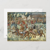 De strijd om Pavia. Het voorschot van Charles V Briefkaart (Voorkant / Achterkant)