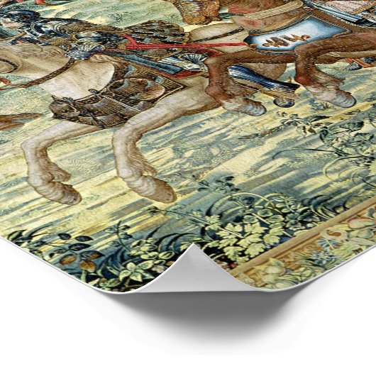 De strijd om Pavia. Het voorschot van Charles V Poster (Hoek)