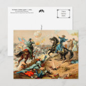 De strijd om Shiloh Briefkaart (Voorkant / Achterkant)