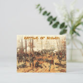 De strijd om Shiloh Briefkaart (Staand voorkant)