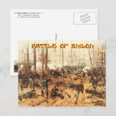 De strijd om Shiloh Briefkaart (Voorkant / Achterkant)