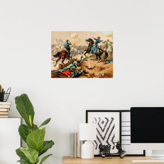 De strijd om Shiloh Poster (Thuiskantoor)