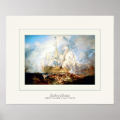 De strijd om Trafalgar ~  Fine Art Print (Voorkant)