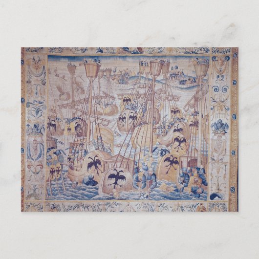 De strijd om Tunis of Lepanto Briefkaart (Voorkant)