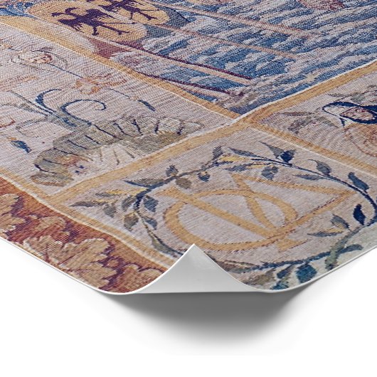 De strijd om Tunis of Lepanto Poster (Hoek)