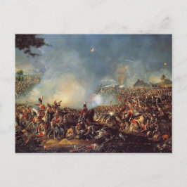 De strijd om Waterloo Briefkaart